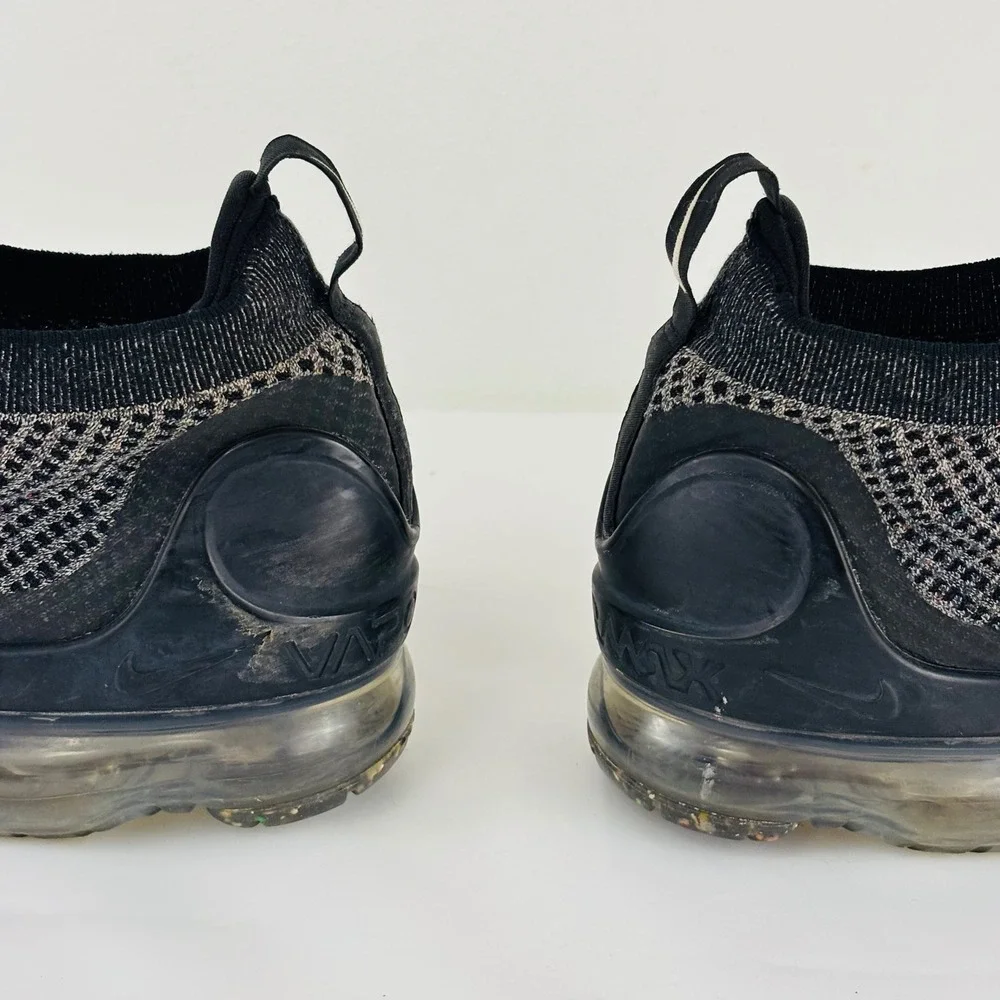 Nike Air VaporMax 2021 Flyknit Oreo Gray Shoes Mens Size 13 Running DC9394-001